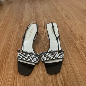 PRADA Vintage Strapy Sandal